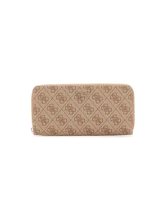 GUESS | Portefeuille BRENTON Large | beige
